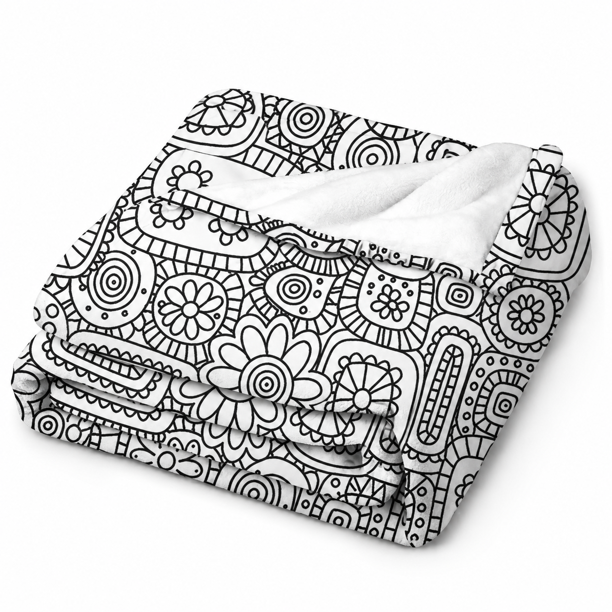 🎨 Creative Relaxation Coloring Blanket  🌈✨ Free drawstring bag included 👈🏼