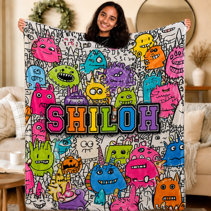 👾 Personalised Monster Colouring Blanket.

Create it. Colour it. Make it yours. 🎨